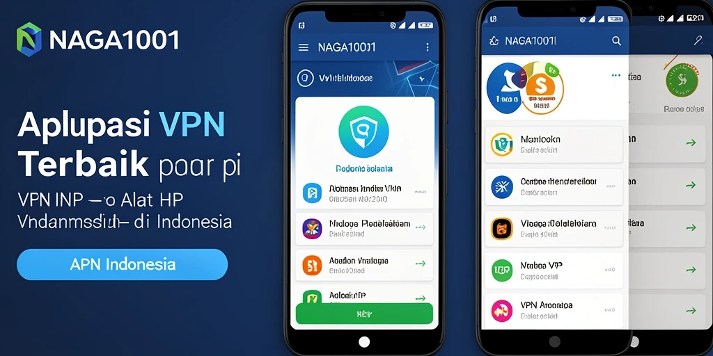 Antarmuka aplikasi NAGA1001 yang mudah digunakan.